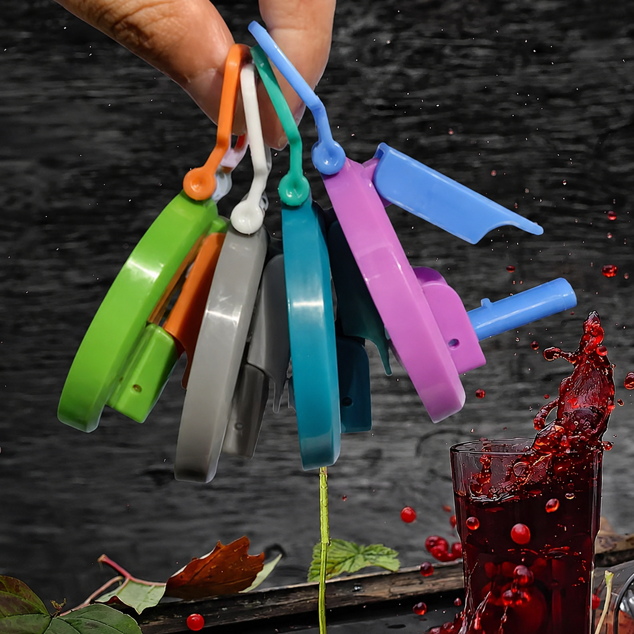 Lvena™ Reusable Can Lid + Straw