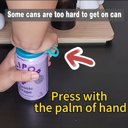 Lvena™ Reusable Can Lid + Straw