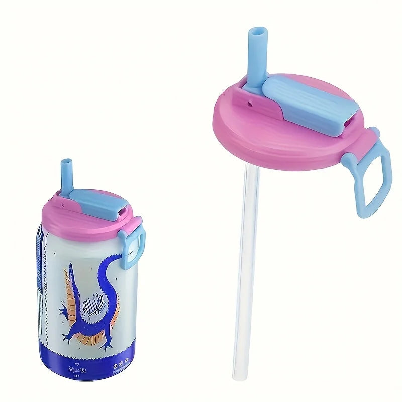 Lvena™ Reusable Can Lid + Straw