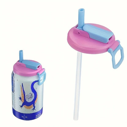 Lvena™ Reusable Can Lid + Straw