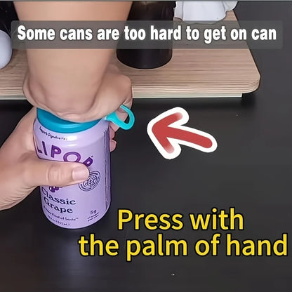 Lvena™ Reusable Can Lid + Straw