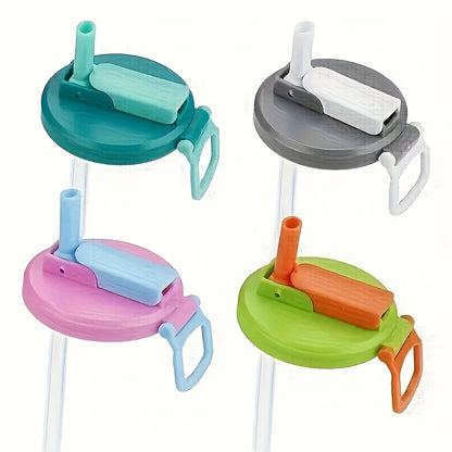 Lvena™ Reusable Can Lid + Straw